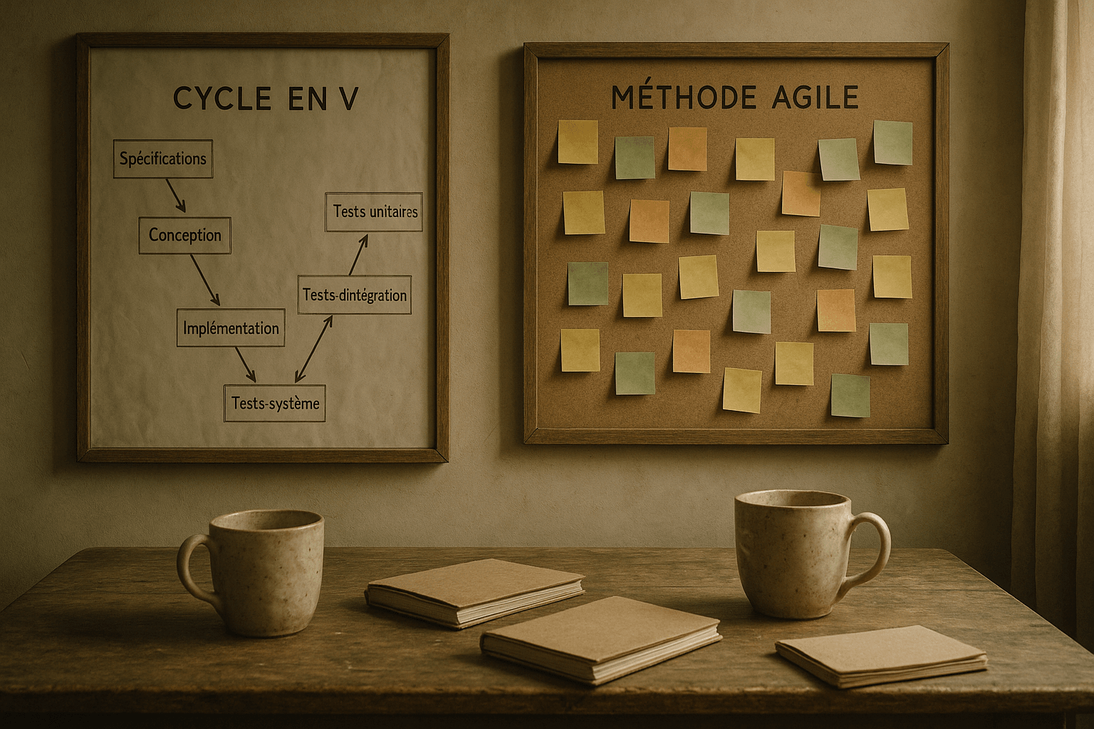 découvrez les différences entre le cycle en v et la méthode agile. comparez leurs avantages, limitations et cas d’utilisation pour choisir la meilleure approche pour vos projets de développement logiciel.
