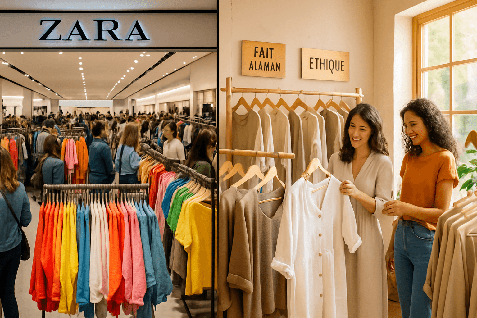 découvrez pourquoi j'ai décidé de dire adieu à la fast fashion et à zara, et explorez mes alternatives mode éthiques et responsables pour consommer différemment.