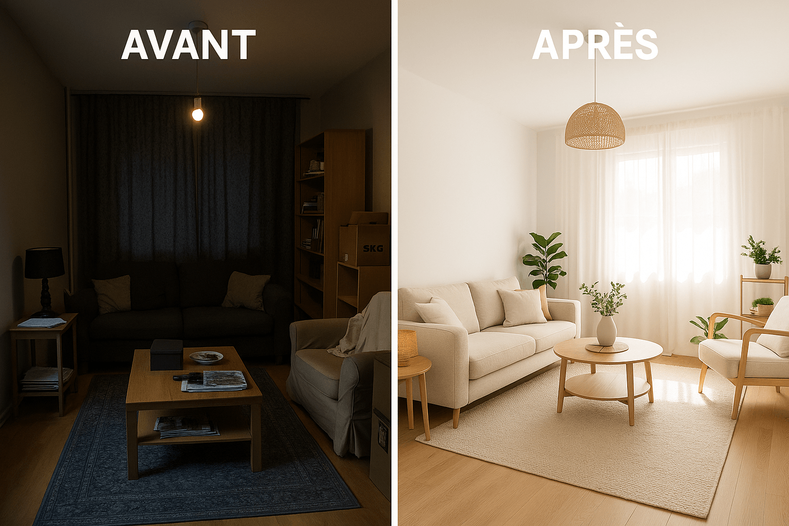 découvrez la transformation époustouflante de ma décoration maison avant/après : astuces, inspirations et conseils pour surprendre vos invités et donner un nouveau souffle à votre intérieur.